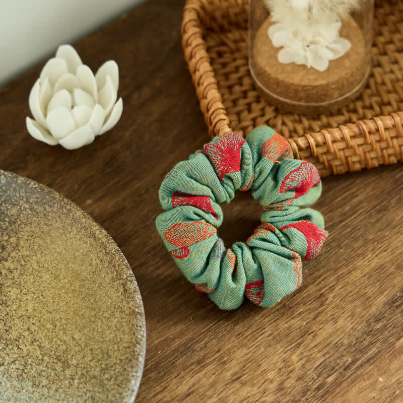 Ginkgo Hair Scrunchies 3 Pack
