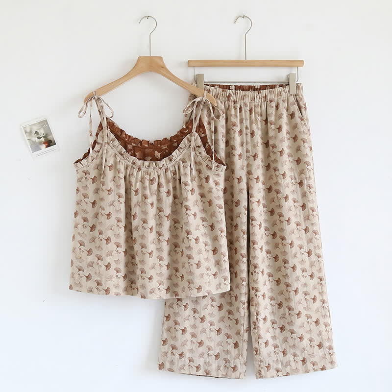 Romantic Floral Cami & Pants Lounge Set