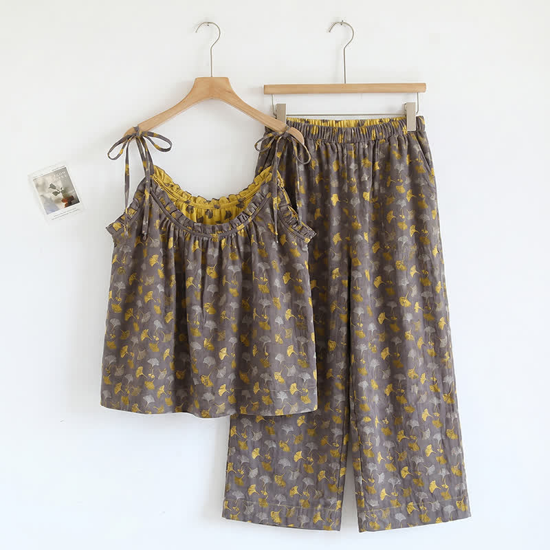Romantic Floral Cami & Pants Lounge Set