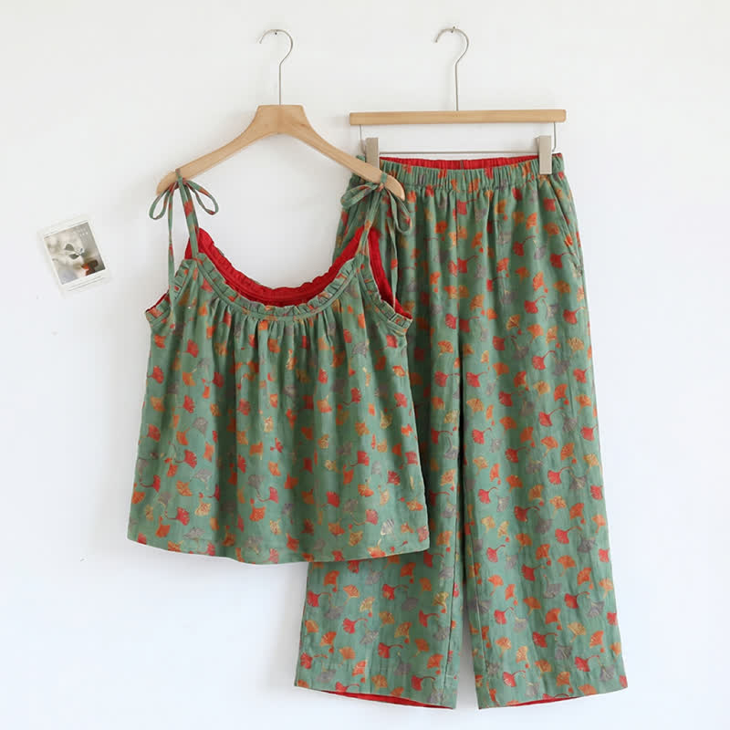 Romantic Floral Cami & Pants Lounge Set
