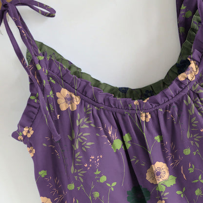 Vintage Floral Cami & Pants Pajama Set
