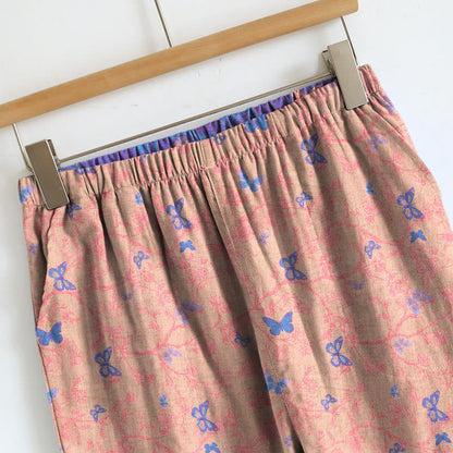 Butterfly Print Cami & Lounge Pants Set