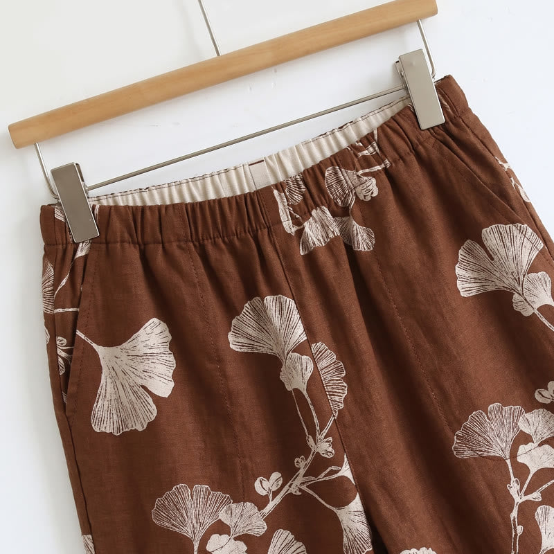 Bright Leaf Cami & Pants Pajama Set