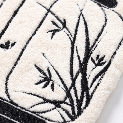 Vintage Bamboo Lantern Hanging Hand Towel