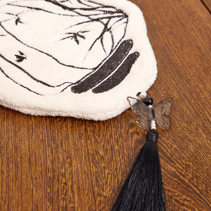 Vintage Bamboo Lantern Hanging Hand Towel