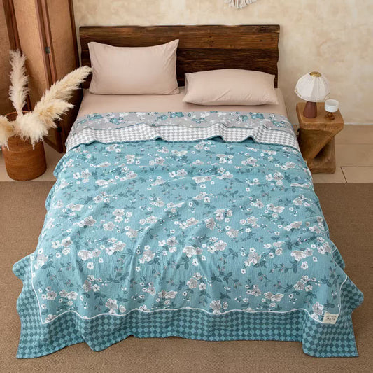 Prairie Garden Lightweight Bedspread Quilt