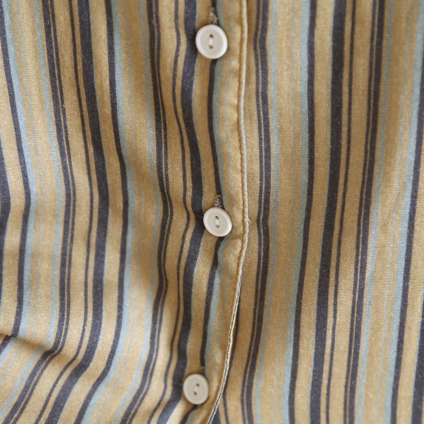 Vintage Striped Cotton Loungewear Set Autumn Breathable Button Front Camp Collar Casual Comfortable Cotton Cotton Gauze Crinkled Texture Elastic Waist Homewear Hong Kong Style Indoor L Lightweight Loose Fit Lounge Set Loungewear Minimalist Outdoor Pajama Pajama Set Patch Pocket Pure Cotton Resort Wear Set Short Sleeve Shorts Set Sleepwear Soft Cotton Spring Striped Summer Two Piece Set Vertical Stripe Vintage Style Warm Weather women