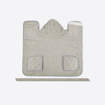 Solid Color Microfiber Dog Bath Robe