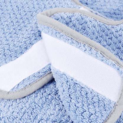 Solid Color Microfiber Dog Bath Robe