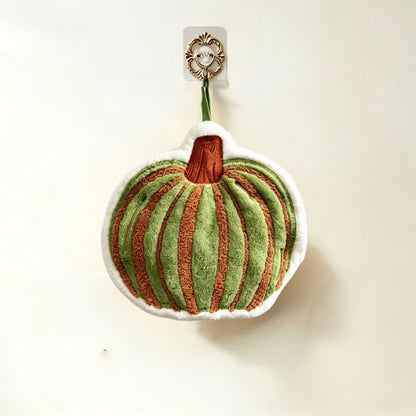 Pumpkin Shaped Quick Dry Hand Towel