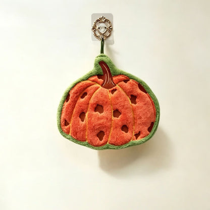 Pumpkin Shaped Quick Dry Hand Towel