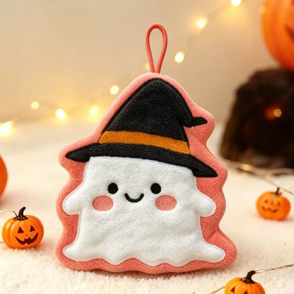Halloween Fleece Hanging Hand Towel