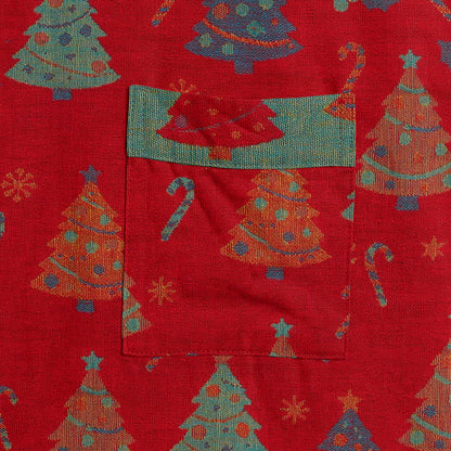 Christmas Tree Cotton Gauze Kimono Robe