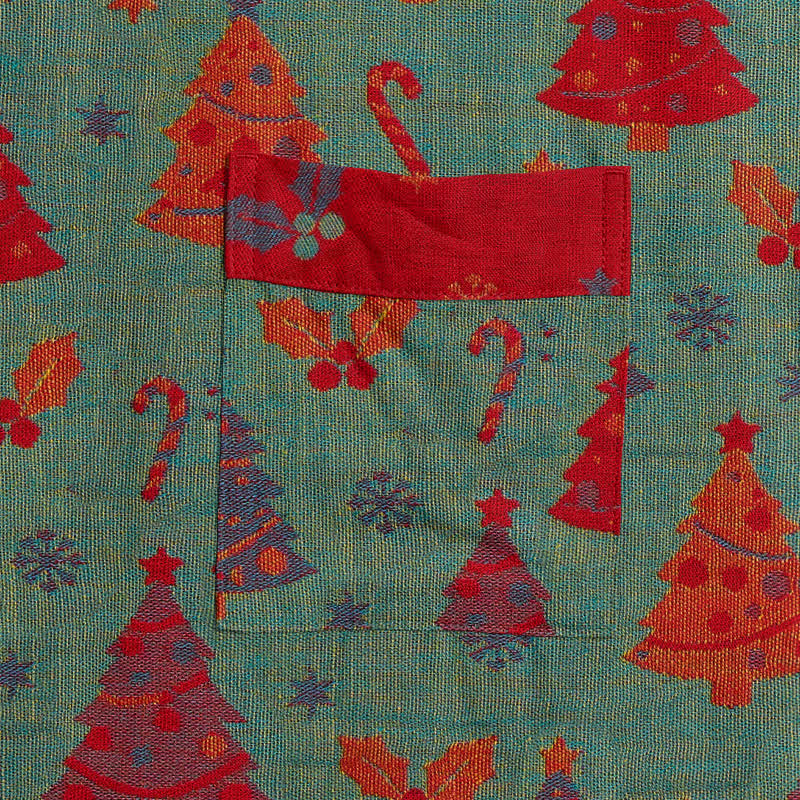 Christmas Tree Cotton Gauze Kimono Robe