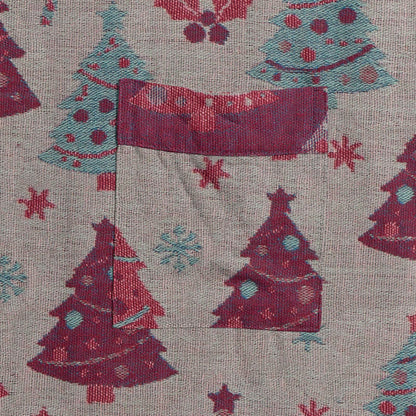 Christmas Tree Cotton Gauze Kimono Robe