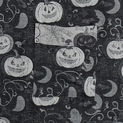 Halloween Pumpkin Moon Cotton Kimono Robe