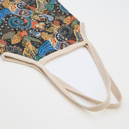 Bohemian Floral Tote Shoulder Bag