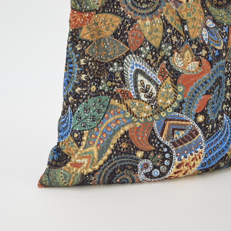 Bohemian Floral Tote Shoulder Bag