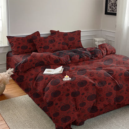 Halloween Pumpkin Monster Cotton Bedding Set