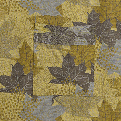 Autumn Maple Leaf Cotton Kimono Robe