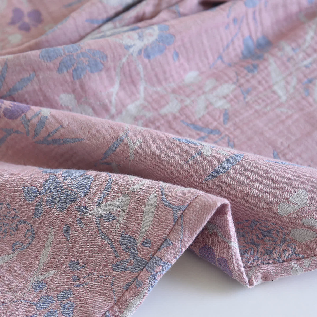 Wisteria Floral Cotton Gauze Sleep Set