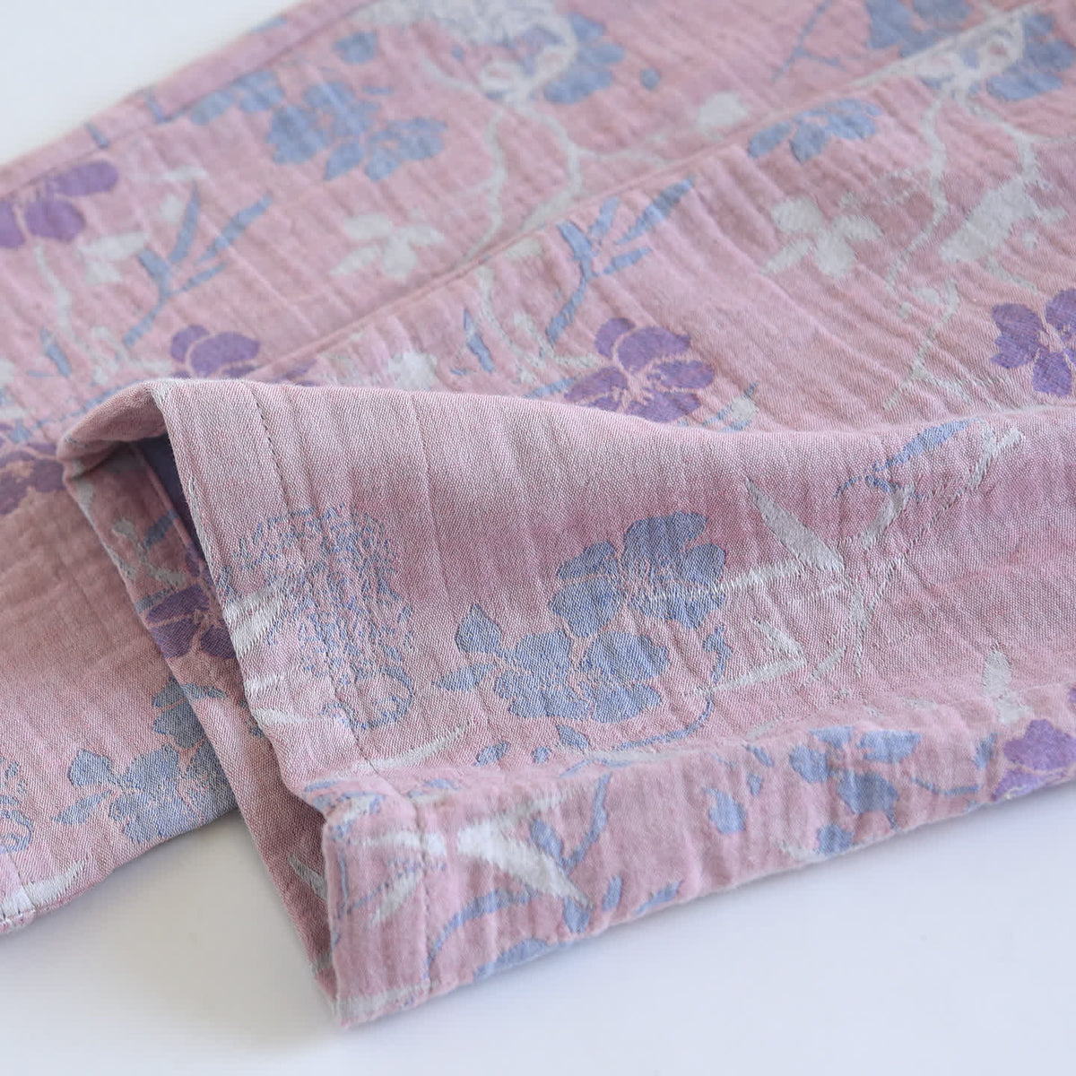 Wisteria Floral Cotton Gauze Sleep Set