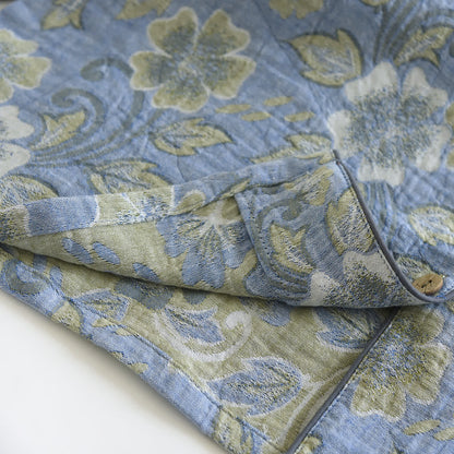 Breezy Floral Cotton Gauze Loungewear Set