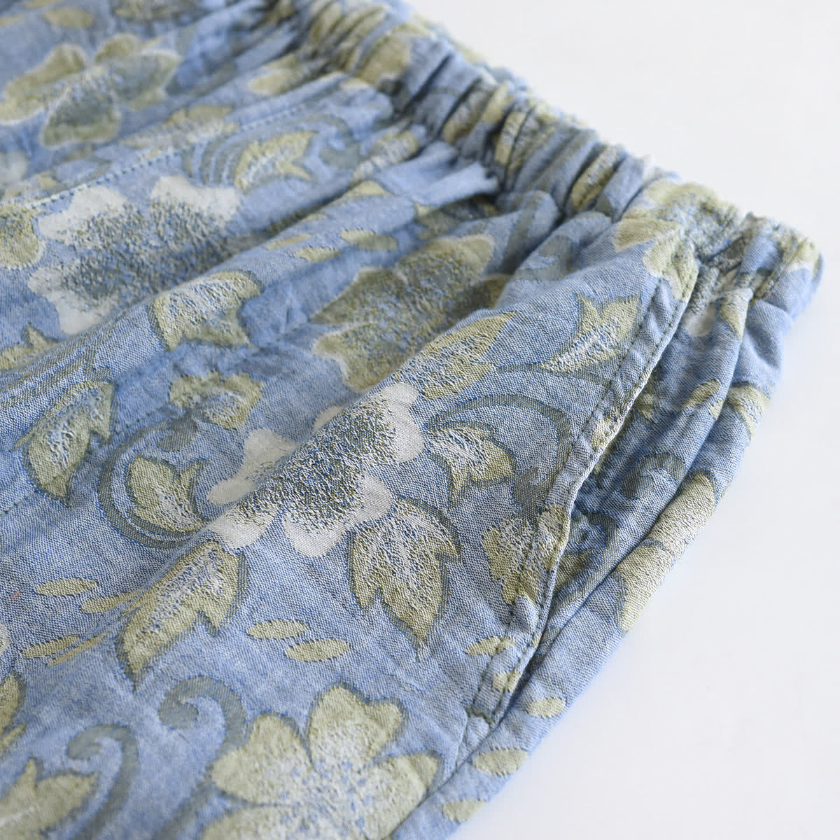 Breezy Floral Cotton Gauze Loungewear Set