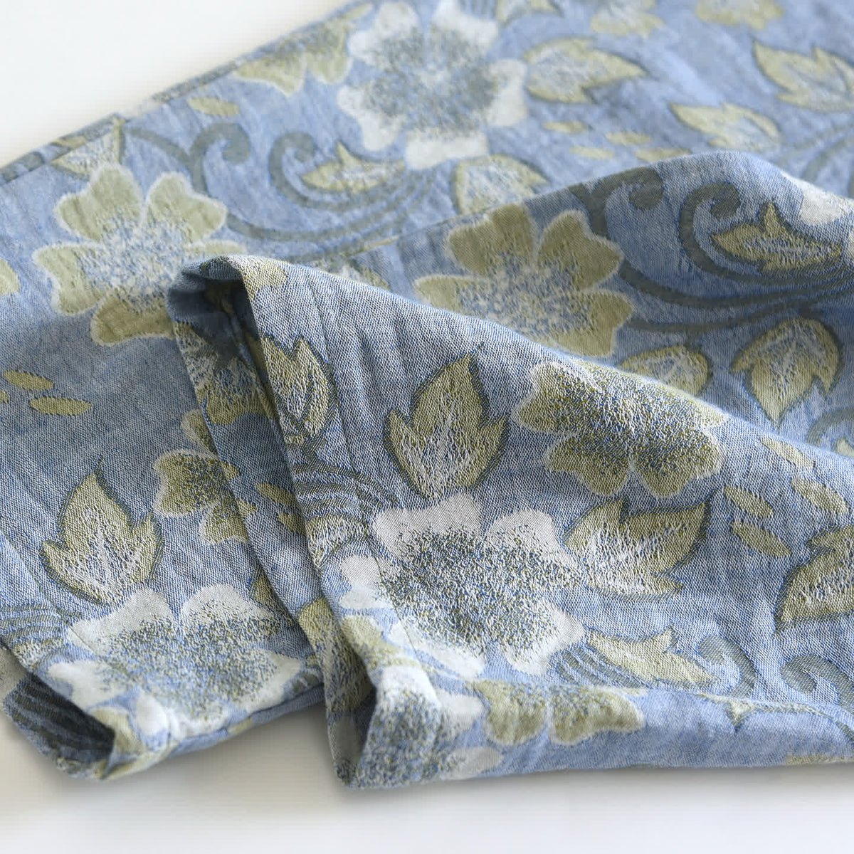 Breezy Floral Cotton Gauze Loungewear Set
