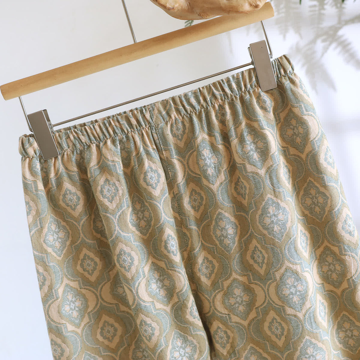 Minimal Cotton Piped Loungewear Set