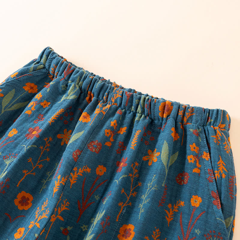 Garden Bloom Cotton Loungewear Set