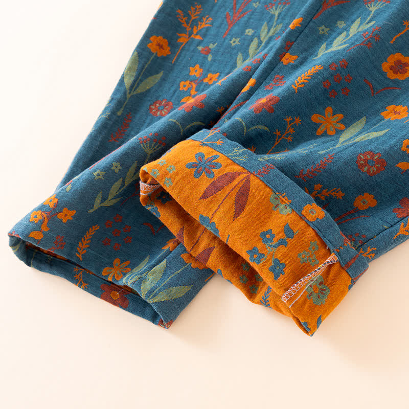 Garden Bloom Cotton Loungewear Set
