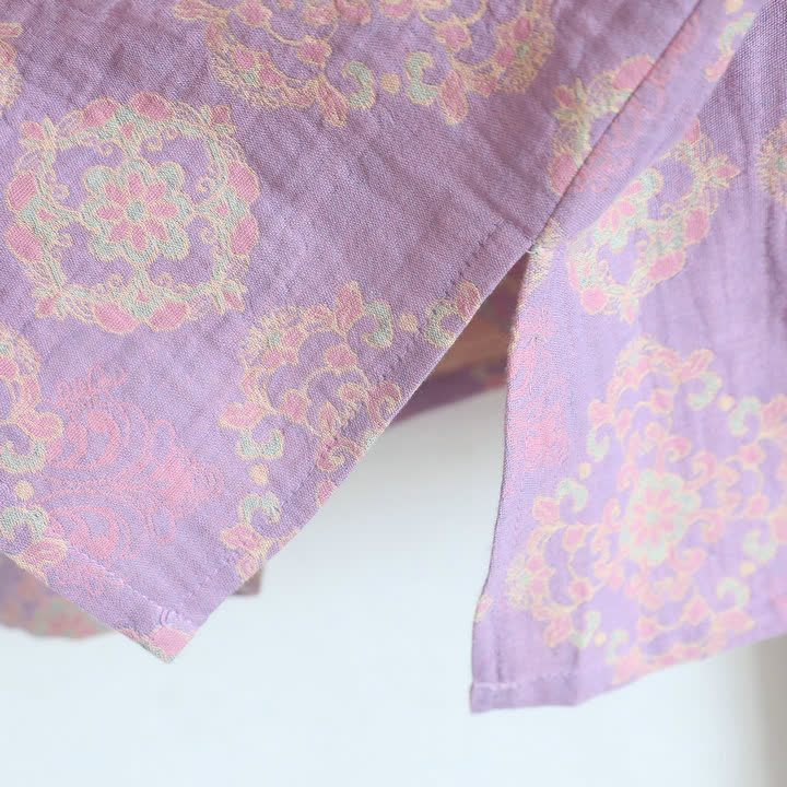 Vintage Oriental Cotton Gauze Lounge Set