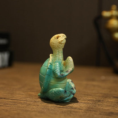 Yoga Turtle Statues