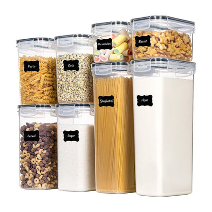 Airtight Food Canister Set (8 pcs)