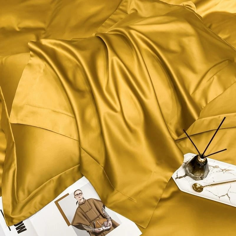 Neo Gold Silky Cotton Bedding Set