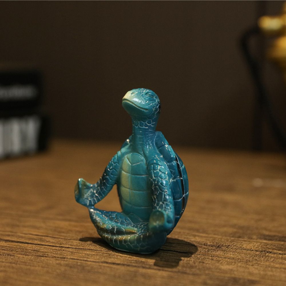 Yoga Turtle Statues