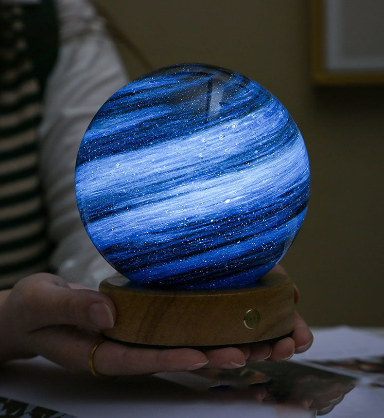 Crystal Ball Planet Night Light