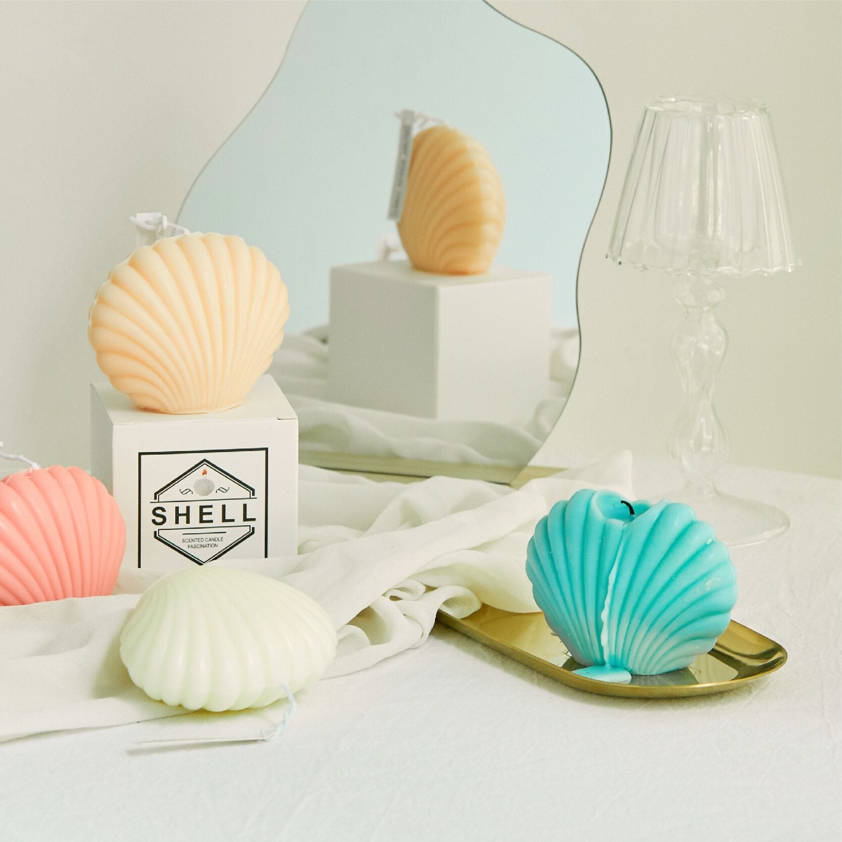 Sea Shell Candles