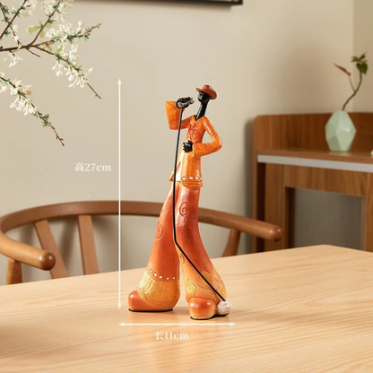 Musical Instrument Band Decor - Resin Living Room Sculpture Figurine Living Room Music music lover gift resin sculpture home decor Sculpture