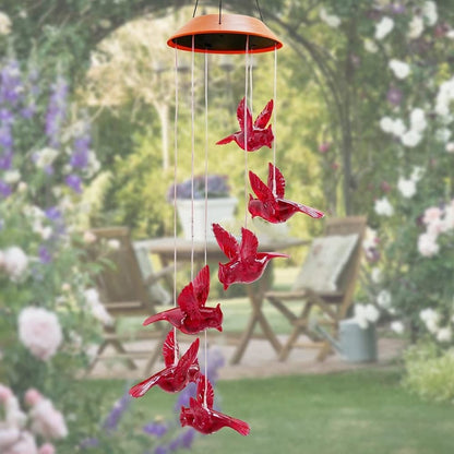 Red Bird Solar Light