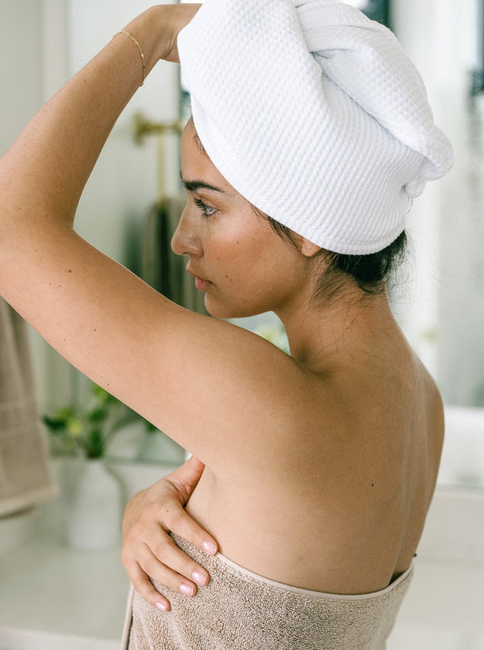 Waffle Hair Towel