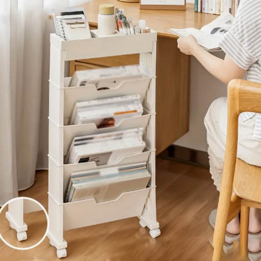 Multi-layer Mobile Bookshelf