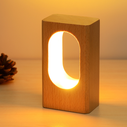 Wooden Night Lamp