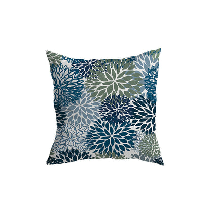 Blooms Blue Cushion Covers