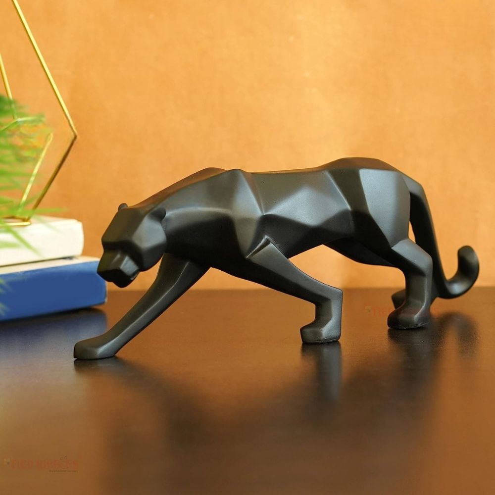 Modern Art Panther Statue (BLACKLIST)