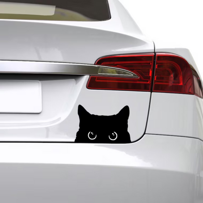 Sneaky Cat Sticker (BLACKLIST)