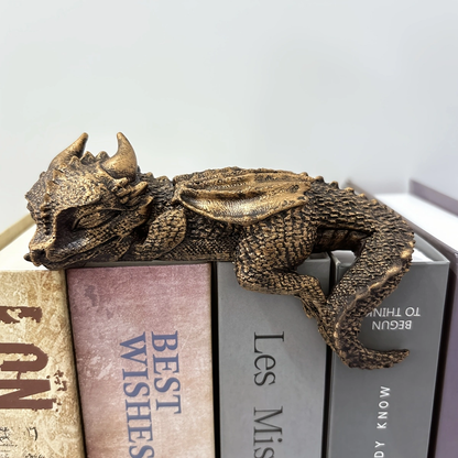 Sleepy™ | Dragon Bookshelf Decor