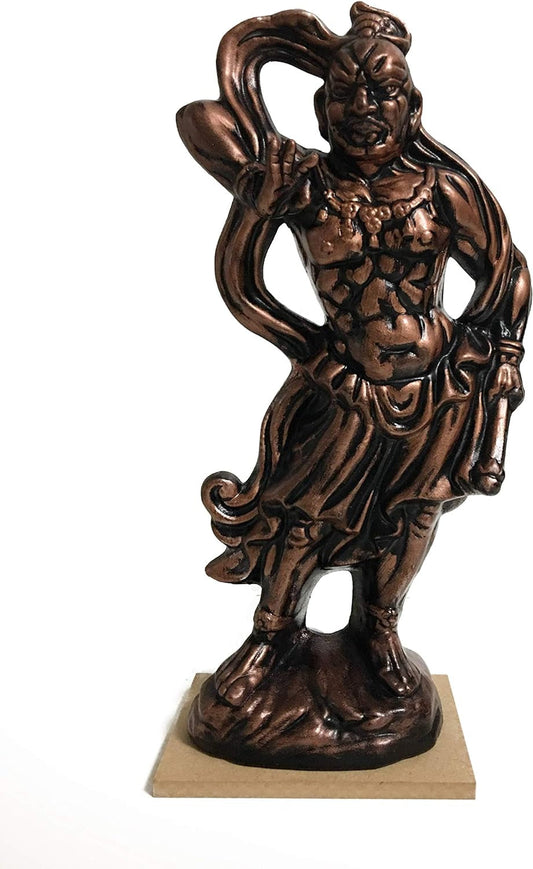 09-152 Japanese Pottery Buddha Statue of KONGOURIKISHI. Mini-Sized Ornament Pottery! Made in Japan. Brings Good Luck to Your Room! Decoration, Meditation and Yoga Item. Home & Kitchen Home Décor Accents Home Décor Products Sculptures Statues