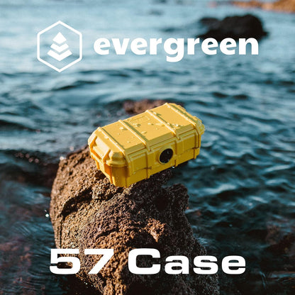 Evergreen 57 Waterproof Dry Box Protective Case - Travel Safe/Mil Spec/Usa Made - for Cameras, Phones, Ammo Can, Camping, Hiking, Boating, Water Sports, Knives, & Survival (Red) Bags & Cases Camera & Photo Camera Cases Electronics